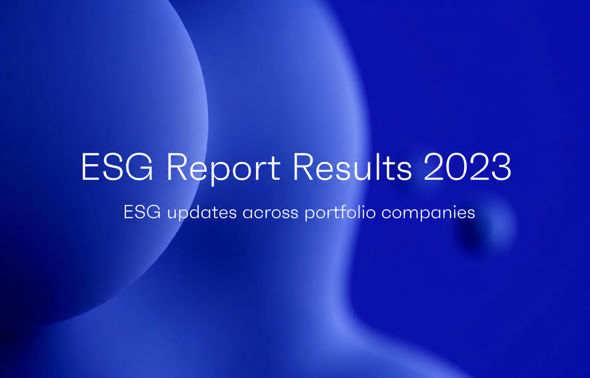 Paca Ventures ESG Report 2023: ESG Maturity at an All-Time High
